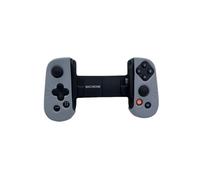 Funda protectora con asa para mando de juegos móvil Backbone One con cordón, funda de agarre de silicona compatible con controlador de juegos de silicona, 3 colores: negro, blanco, gris (gris)