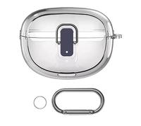 Funda Protectora con Cierre Seguro Compatible con Bose Ultra Open Earbuds Modelo 2024 | A Prueba de Golpes Resistente a Rayones | Protector de Silicona con Llavero