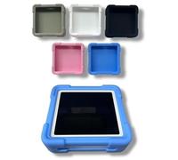 Funda protectora con parachoques y protector de pantalla, compatible con lectores de pago con tarjeta SumUp Solo y SumUp Solo Lite (azul pastel)
