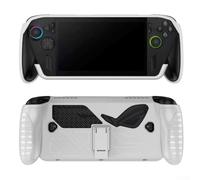 Funda protectora con soporte plegable para ROG para Xbox AllyX, diseño delgado y ligero, manejo cómodo y seguridad del dispositivo (blanco)