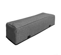 Funda protectora contra el polvo para Cricut Autopress de prensa de calor, plegable, de nailon 300D, parte superior acolchada, múltiples bolsillos para organización de cápsulas de control, tamaño 53 x