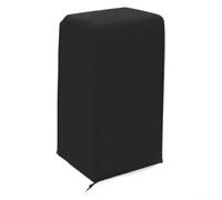 Funda protectora de aire acondicionado portátil a prueba de polvo impermeable 420D Oxford funda protectora interior móvil AC protector con correa inferior para Midea y modelos compatibles, negro