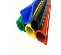 Funda Protectora de Aislamiento de Alto Voltaje a presión de 1m, Fundas aislantes eléctricas for Cables Desnudos de Trabajo en línea Viva, líneas aéreas(Yellow,ID 2.8cm/1.10in)