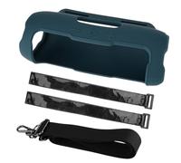Funda Protectora De Altavoz para JBL Flip7, Cubierta A Prueba De Golpes con Correa De Protección contra Arañazos (Blue Shoulder Strap Version)
