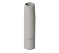 Funda protectora de boquilla de soldadura para antorcha MIG MAG - Cubierta de aluminio resistente al calor MB15 15AK AK14 MB14 Núcleo de flujo sin gas para piezas de soldador S M L tamaños (200 A)