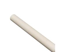 Funda protectora de cerámica Tubo de cerámica alúmina con distribución uniforme tensión, diámetro exteri0r 2 orificios 1-8mm, tubo mecanizable dobles, 1 ud(1.5x0.4x250mm)
