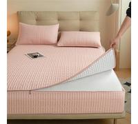 Funda protectora de colchón impermeable, funda transpirable con cremallera, sábana bajera lavable antipolvo para máxima protección, se adapta a camas individuales, dobles y king