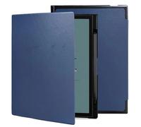 Funda protectora de cuero para BOOX Note Air 4 C de 10.3 pulgadas, cubierta protectora magnética a prueba de caídas y polvo, funda protectora de color sólido simple, accesorios (azul oscuro)
