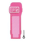 Funda protectora de cuerpo completo anticaídas, giratoria, juguete giratorio para bolsillo, carcasa de 3 cámaras, recortes precisos, cubierta de cámara de alta resistencia, rosa roja