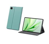 Funda Protectora de Cuerpo Completo de 360° Adecuada for Honor MagicPad 3 12,5 Pro 13,3, Soporte Delgado, portátil, de Cuero Vegano, activación Inteligente y sueño(Green,Magicpad 3 12.5)