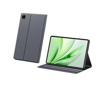 Funda Protectora de Cuerpo Completo de 360° Adecuada for Honor MagicPad 3 12,5 Pro 13,3, Soporte Delgado, portátil, de Cuero Vegano, activación Inteligente y sueño(Grey,Magicpad 3 12.5)