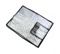 Funda protectora de equipaje de viaje hecha de material de PVC para protección de superficie durante el transporte aéreo o terrestre, compatible con múltiples tamaños de maleta (30 pulgadas)