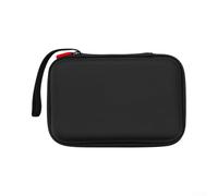 Funda protectora de EVA diseñada para la consola Anbernic RG-DS con capa exterior, divisores interiores de ajuste preciso y sistema de cierre de cremallera suave (negro)