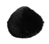 Funda protectora de felpa para micrófono, resistente al viento, para condensador auditivo, protector a prueba de viento, condensador y parabrisas