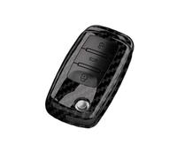 Funda Protectora De Fibra De Carbono ABS para Llave De Coche para Seat para Ateca para León FR 2 para Ibiza(Carbon,Style a)