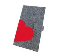 Funda protectora de fieltro para el pasaporte de maternidad austriaco y alemán rojo rojo Talla:Österreichische Version