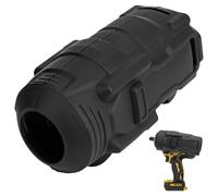 Funda protectora de goma para 20 V MAX DCF961, DCF964, DCF961B, DCF964B, DCF961GP1 compatible con llave de impacto Dewalt de 1/2 pulgada y 3/4 pulgadas de alto par