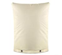 Funda protectora de grifo de invierno con tela Oxford 600D resistente a la intemperie, aislamiento térmico de algodón y película de aluminio, diseñada con agujeros de bloqueo disuasorios de robo para