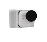 Funda protectora de lente resistente a los arañazos para cámara Insta360 GO Ultra, protector de lente de TPU flexible, ultraligero, portátil, accesorio de prevención de impactos (negro)
