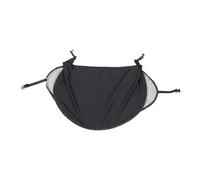 Funda Protectora de Licra para Cochecito, Capota Elástica Negra | Transpirable Sujeción por Correa, para Sillas de Paseo y Jogging, Uso en Playa y Parque