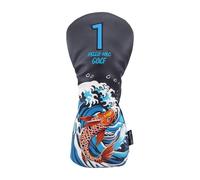 Funda protectora de madera para golf, resistente al desgaste, impermeable, a prueba de arañazos, color negro