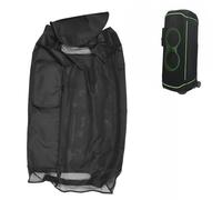 Funda protectora de malla de nailon para altavoz JBL PartyBox Ultimate, a prueba de polvo, con acceso con cremallera y bolsillos de almacenamiento para accesorios de altavoz