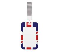 Funda protectora de marca industrial con estampado de bandera del Reino Unido, transparente, impermeable, película transparente utilizada para supermercados y oficinas