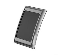 Funda protectora de metal para amazfit Helio-Strap | Marco de metal anticaídas, ligero y elegante, para uso diario (negro)