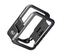 Funda protectora de metal para cámara de acción con doble opción de montaje para entusiastas de las cámaras deportivas