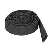 Funda protectora de mezclilla de 7.5 mm, cubierta de cable de funda para manguera de antorcha de plasma, cables de soldadura con varilla, mangueras hidráulicas, arneses de cableado y otros usos