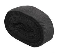 Funda protectora de nailon negro de 7,5 m, funda de cable resistente al fuego de 5 cm para mangueras de soldadura y líneas hidráulicas, organizador fácil de instalar