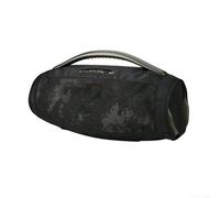 Funda protectora de nailon para altavoz JBL para Boombox 3, bolsa de almacenamiento a prueba de polvo con ajuste cómodo, funda portátil ligera para viajes, uso en casa y oficina, color negro