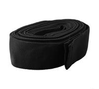 Funda protectora de nailon para manguera de 7,5 m, ignífuga para antorchas de soldadura TIG, mangueras hidráulicas, protección de cables, resistente a la abrasión, color negro