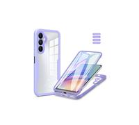 Funda protectora de pantalla de cuerpo completo 360 transparente compatible con Samsung Galaxy S25, S24, S23, S22 Ultra, S25 Plus, S23 FE. Funda a