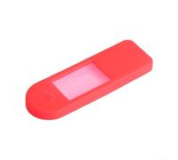 Funda protectora de pantalla de silicona para scooter eléctrico, impermeable, compatible con accesorios 4/5/5 Pro/5 Max E-Scooter en negro o rojo (rojo)