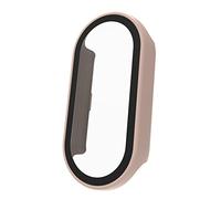 Funda protectora de pantalla para Mi-Band 8 resistente a los arañazos, marco de cobertura completa de borde inteligente, carcasa de reloj de una sola pieza, protector de parachoques, protector de