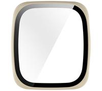 Funda protectora de pantalla para reloj inteligente con película de vidrio para Active 2 cuadrados, a prueba de arañazos, fácil instalación, protector de reloj