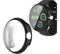 Funda protectora de pantalla suave XiHAMA compatible con el reloj inteligente Google Pixel Watch4 (2025) de 41 mm y 45 mm, protección completa, alta