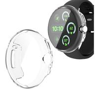 Funda protectora de pantalla suave XiHAMA compatible con el reloj inteligente Google Pixel Watch4 (2025) de 41 mm y 45 mm, protección completa, alta