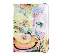 Funda protectora de piel colorida con diseño de dibujos animados de dibujos animados para viajes, funda protectora para pasaporte, funda protectora para pasaporte, resistente al agua, Diseño de