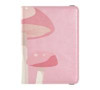 Funda protectora de piel de hongo personalizable para pasaporte, funda protectora para vacunas, organizador de documentos, accesorios ultra delgados, Diseño de hongo, 1 size