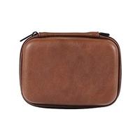 Funda protectora de piel para auriculares, a prueba de polvo, para guardar auriculares, bolsas con cremallera, piezas de repuesto, cable de datos USB
