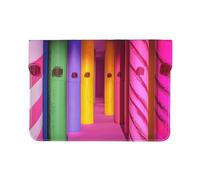 Funda protectora de piel sintética de alta calidad para MacBook Air de 13 pulgadas con reproducción cromática 4D, funda protectora de piel sintética con impresión completa, elegante bolsa para laptop