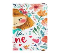 Funda protectora de piel sintética para pasaporte, impermeable, para vacunas, para mujeres y niñas, tarjetero, billetera, artículos esenciales de viaje, día de San Valentín, flores, corazón, amor, ser
