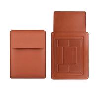 Funda protectora de piel sintética para portátil Air 13, 14, 15, 15.4, con soporte para refrigerador, antideslizante, portátil