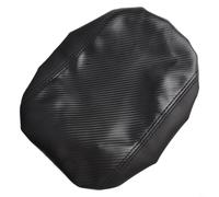 Funda protectora de piel sintética para reposabrazos para Ford Explorer 2011 2019, actualización interior de grano de carbono, se adapta a varios niveles de ajuste