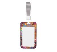 Funda protectora de plástico duro con diseño de búho en una rama de dibujos animados para tarjetas de trabajo, para enfermeras y oficina