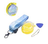 Funda protectora de policarbonato compatible con Tamagotchi Original GEN3, funda a prueba de golpes con cordón y cadena para mascotas electrónicas