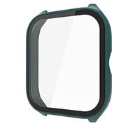 Funda protectora de policarbonato duro para reloj inteligente, película de vidrio templado, adecuada para 4 protectores de pantalla, a prueba de golpes, carcasa protectora transparente