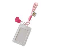 Funda protectora de poliuretano para tarjetas de crédito, bolsa de exhibición de fotos, colgante, protector coleccionable para estudiantes, protector para Fansign, White, Mass Beauty